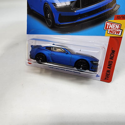 Ford Mustang Dark Horse #250 * Blue * 2024 Hot Wheels