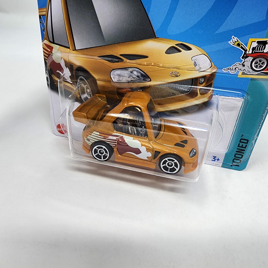 Hot Wheels 94 Toyota Supra Tooned - Fast & Furious - Edition 2023 - Carte Courte HKG62 - Miniature De Collection
