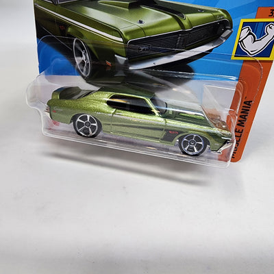 Short Card * '69 Mercury Cougar Eliminator #171 * GREEN * 2024 Hot Wheels Case Q