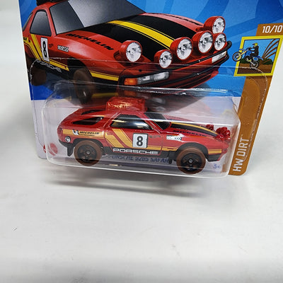 Short Card * Porsche 928S Safari #245 * Treasure Hunt * 2024 Hot Wheels Case Q