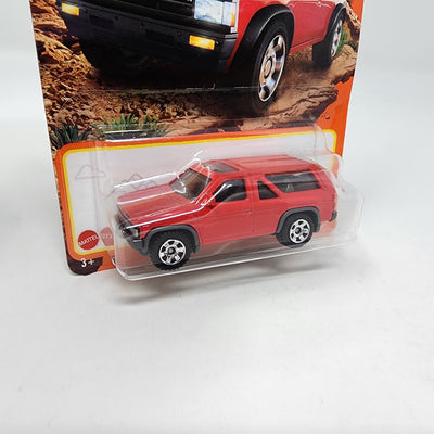 1985 Nissan Pathfinder #54 * RED * 2024 Matchbox Basic Case L