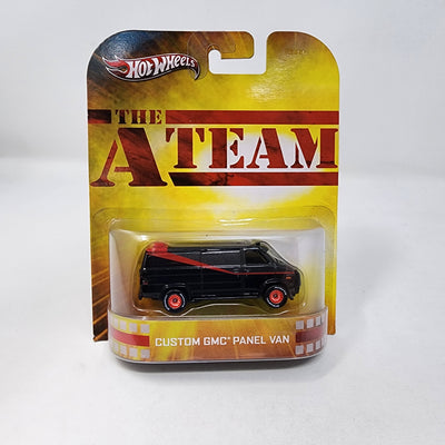 Custom GMC Panel Van A Team * Hot Wheels Retro Series