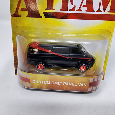 Custom GMC Panel Van A Team * Hot Wheels Retro Series