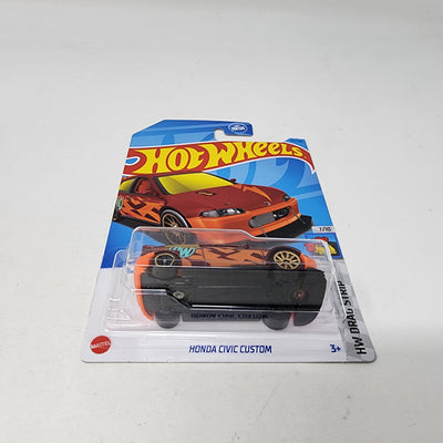 Honda Civic Custom #172 * Kroger Only color * 2023 Hot Wheels