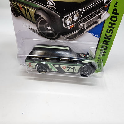 '71 Datsun Bluebird 510 Wagon #202 * Black Kmart * 2016 Hot Wheels w/ Factory Holo