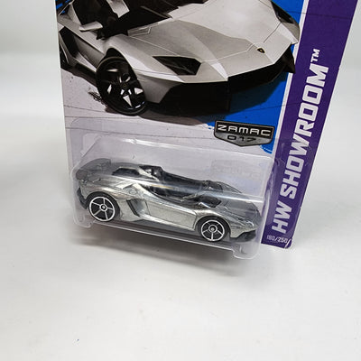 Lamborghini Aventador J #180 * Zamac Walmart Only * 2013 Hot Wheels