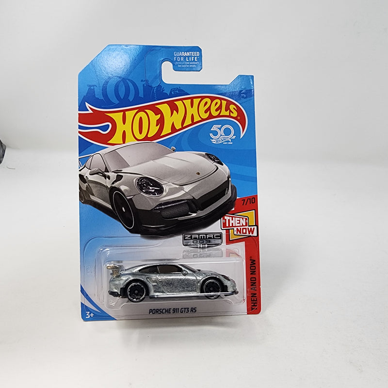 Porsche 911 GT3 RS * Zamac Walmart Only * 2018 Hot Wheels