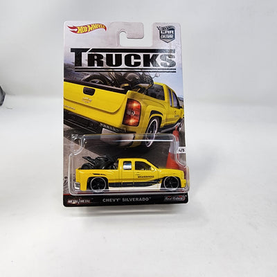 Chevy Silverado * Yellow * Hot Wheels Car Culture TRUCKS Series