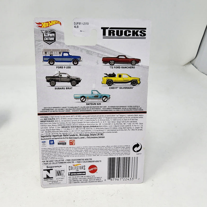 Chevy Silverado * Yellow * Hot Wheels Car Culture TRUCKS Series