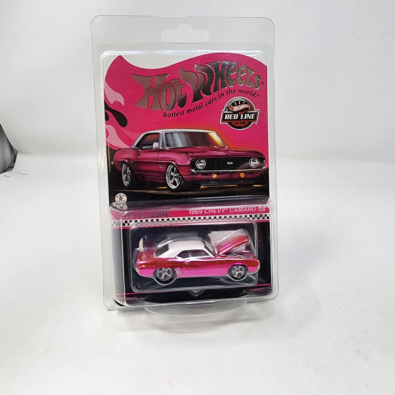 1969 Chevy Camaro SS * PINK * Hot Wheels Red Line Club RLC