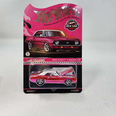 1969 Chevy Camaro SS * PINK * Hot Wheels Red Line Club RLC