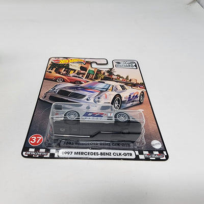 1997 Mercedes-Benz CLK-GTR #37 * Hot Wheels Boulevard Series