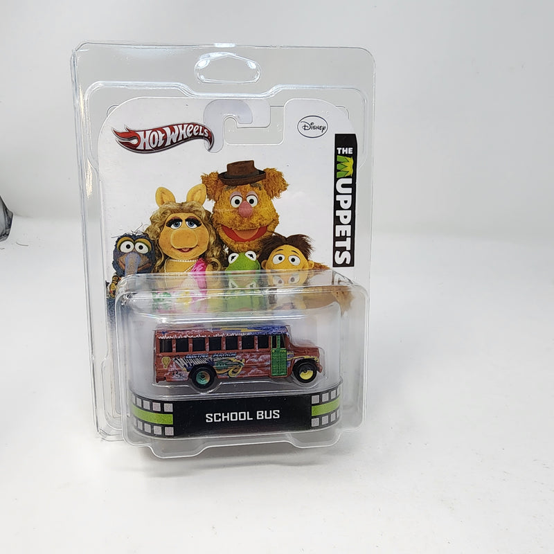 School Bus The Muppets * Hot Wheels Retro Series