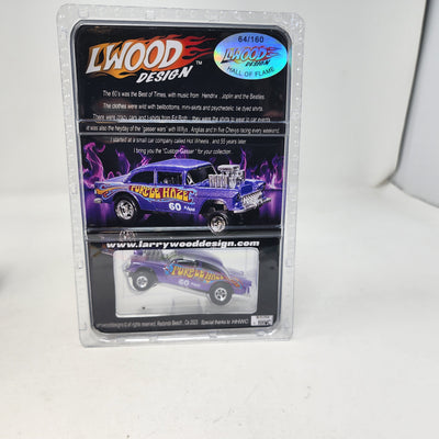 Custom '55 Gasser * Hot Wheels Hall of Flame Larry Wood Design