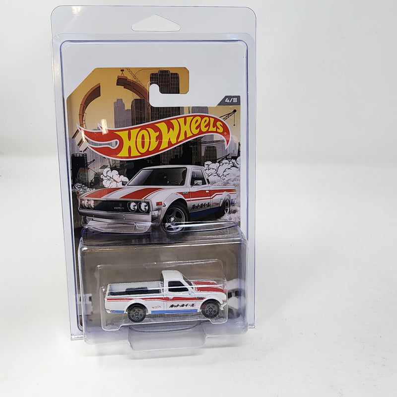 Datsun 620 4/8 * White * Hot Wheels Truck Series