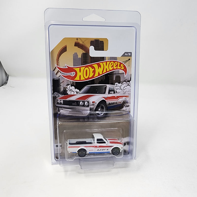 Datsun 620 4/8 * White * Hot Wheels Truck Series