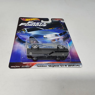 Nissan Skyline GT-R BNR34 * Hot Wheels Fast & Furious * Fast Imports