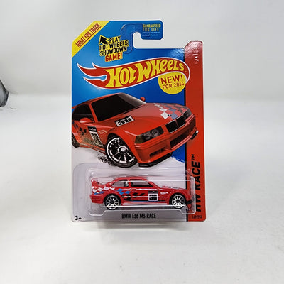 BMW E36 M3 Race #169 * RED * 2014 Hot Wheels