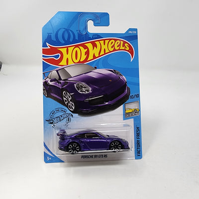 Porsche 911 GT3 RS #246* PURPLE * 2019 Hot Wheels