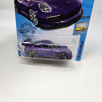 Porsche 911 GT3 RS #246* PURPLE * 2019 Hot Wheels