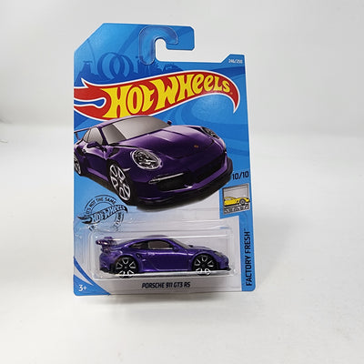 Porsche 911 GT3 RS #246* PURPLE * 2019 Hot Wheels