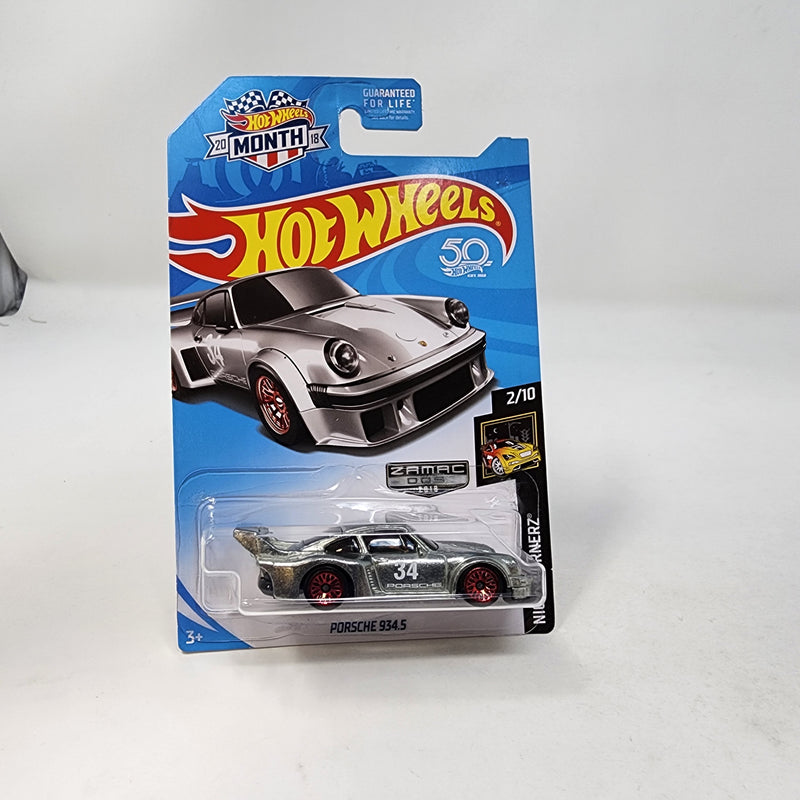 Porsche 934.5 * Zamac Walmart Only * 2018 Hot Wheels