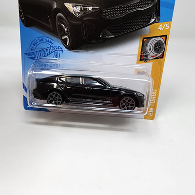 2019 KIA Stinger GT #118 * BLACK * 2021 Hot Wheels