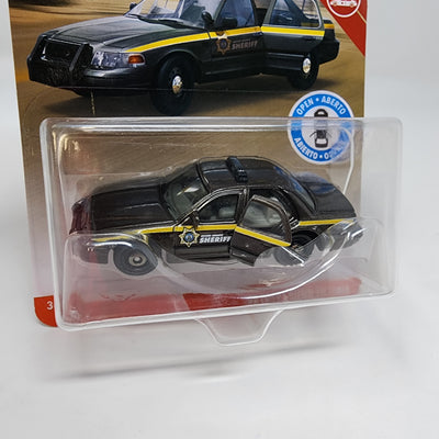 '06 Ford Crown Victoria Sheriff * Matchbox Moving Parts