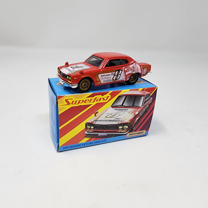 1971 Nissan Skyline 2000 GTX * LOOSE * 1:64 scale diecast model by Matchbox