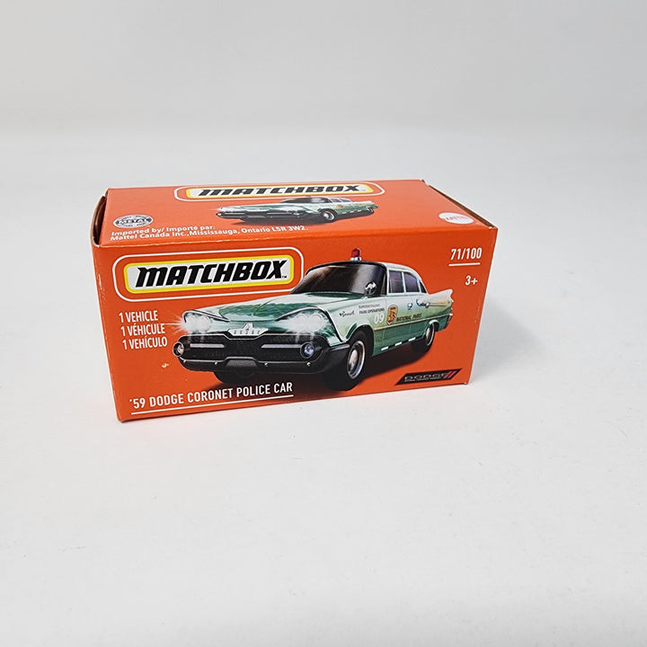 59 Dodge Coronet Police National Parks 71 Matchbox Power Grabs