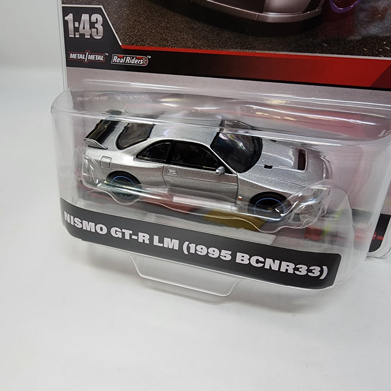 NISMO GT-R LM 1995 BCNR33 * SILVER * 2024 Hot Wheels 1:43 Scale Series Case F