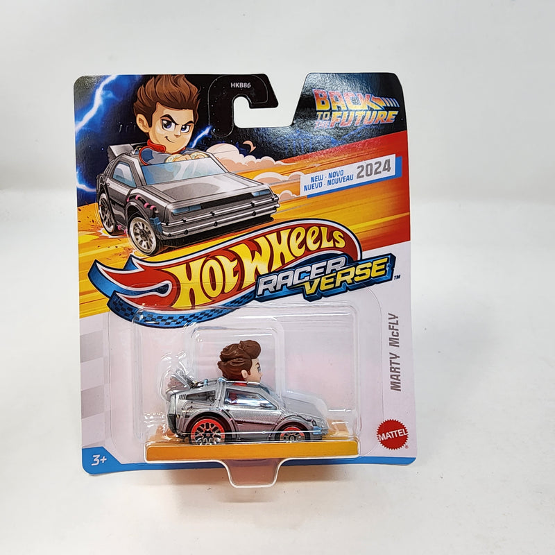 Marty McFly Back to the Future * 2024 Hot Wheels Racer Verse Case K Release