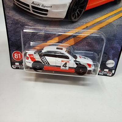 Audi S4 quattro #81 * White * Hot Wheels Boulevard Series