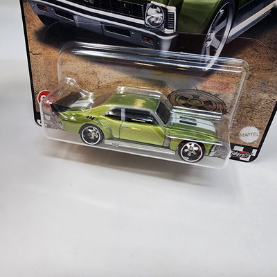 Custom '70 Chevy Nova #65 * Green * Hot Wheels Boulevard Series