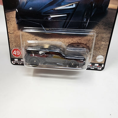 Lykan Hypersport #49 * Black * Hot Wheels Boulevard Series