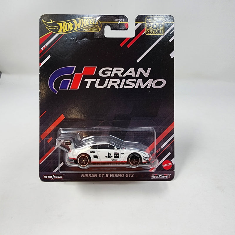 Nissan GT-R Nismo GT3 Gran Turismo * 2024 Hot Wheels Pop Culture BLACK Carded