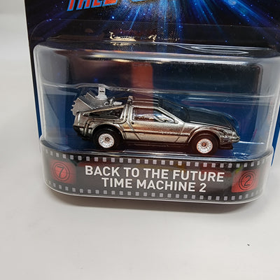 Back to the Future Time Machine 2 * Hot Wheels Retro Series