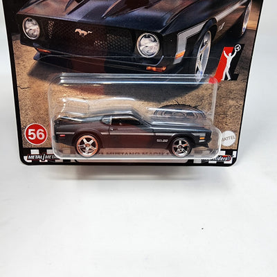 '71 Mustang Mach 1 #56 * Black * Hot Wheels Boulevard Series