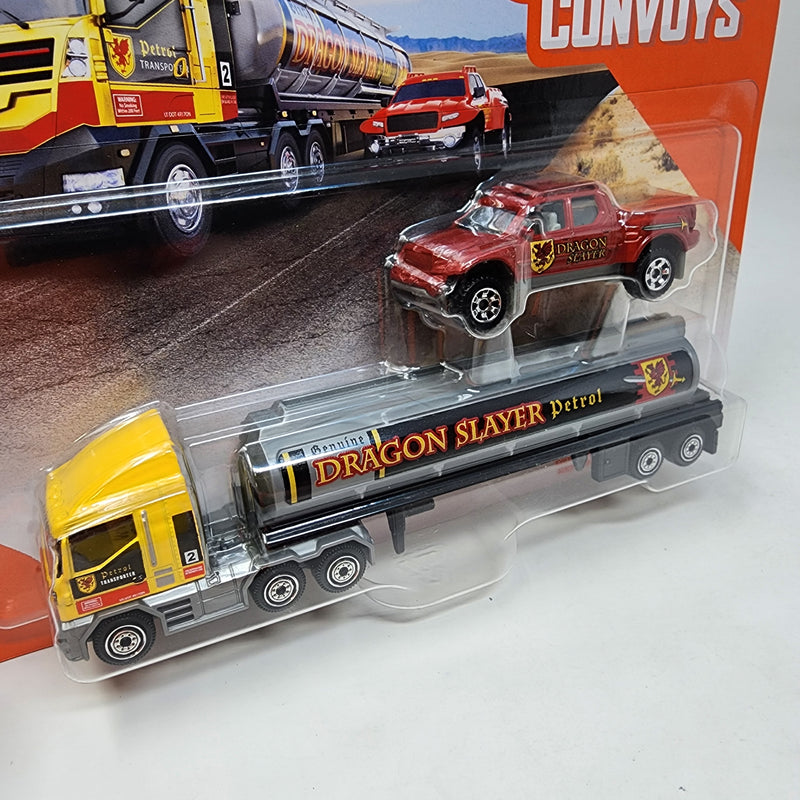 Cabover Big Rig & Tanker Badlander * Matchbox Convoys Series