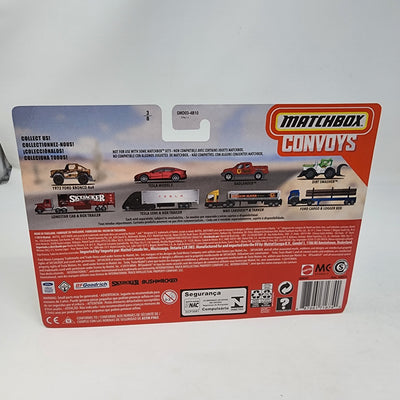 Cabover Big Rig & Tanker Badlander * Matchbox Convoys Series