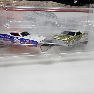 2-Pack * '69 Ford Torino Talladega & '66 Chevelle * Hot Wheels 1:64 Scale