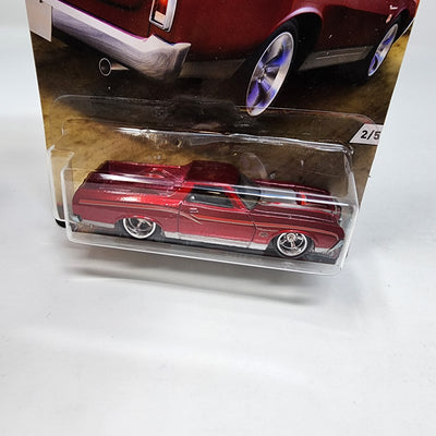 '72 Ford Ranchero * Red * Hot Wheels Car Culture TRUCKS Series