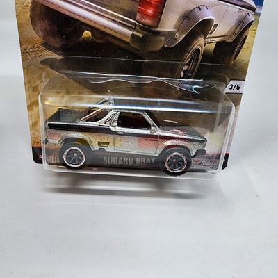 Subaru Brat * Silver * Hot Wheels Car Culture TRUCKS Series