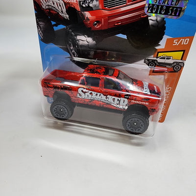 RAM 1500 #10 * RED * 2015 Hot Wheels w/ Factory Holo