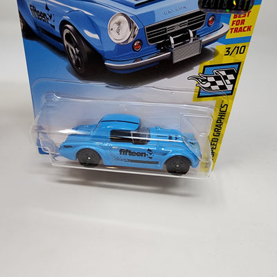 Fairlady 2000 #55 * Blue * 2018 Hot Wheels w/ Factory Holo