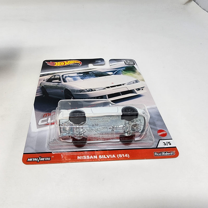 Nissan Silvia S14 * WHITE * Hot Wheels MODERN CLASSICS 2 Car Culture