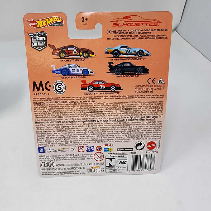 RWB Porsche 930 * Hot Wheels Car Culture Silhouettes