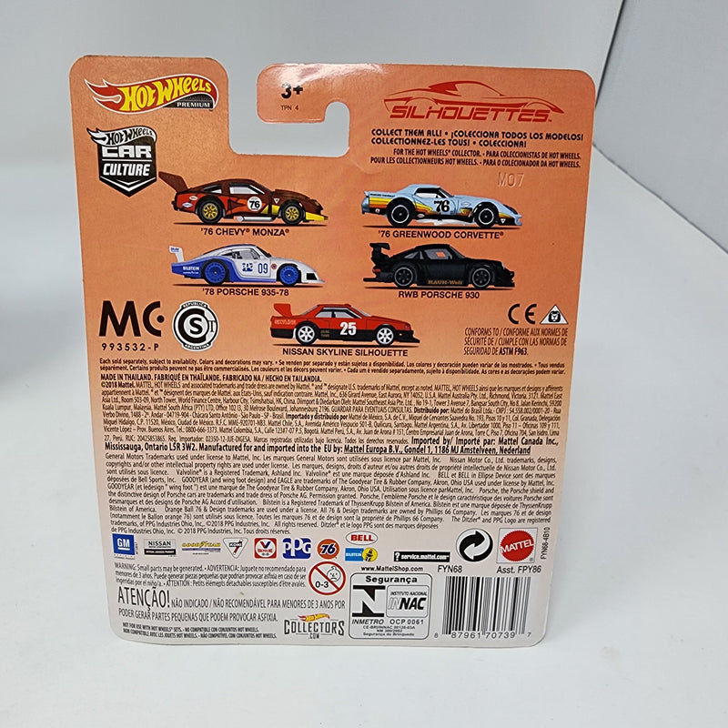 RWB Porsche 930 * Hot Wheels Car Culture Silhouettes