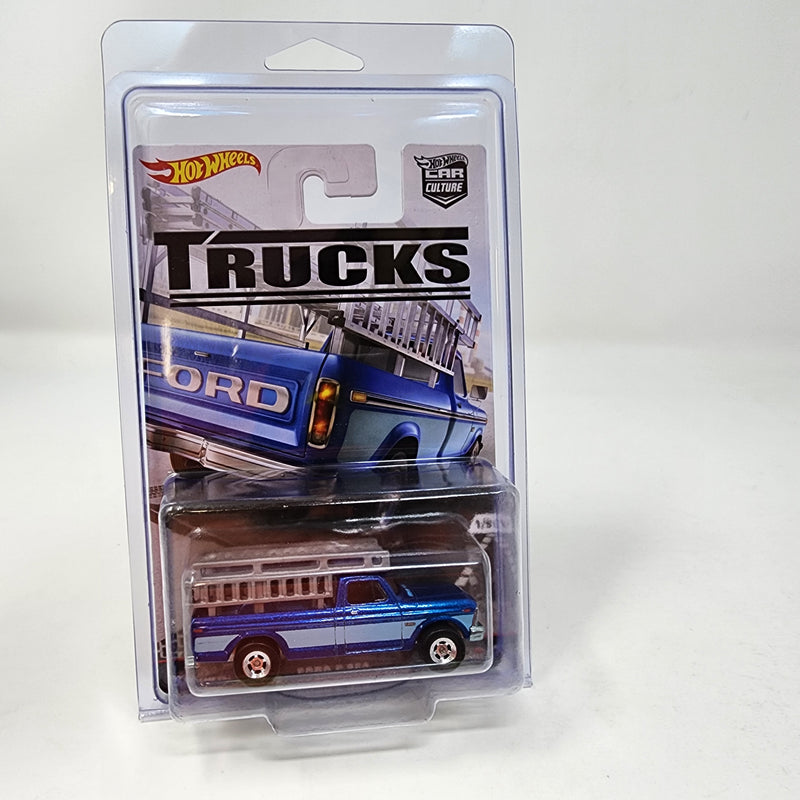 Ford F-250 * Blue * Hot Wheels Car Culture TRUCKS Series