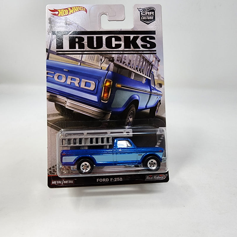 Ford F-250 * Blue * Hot Wheels Car Culture TRUCKS Series